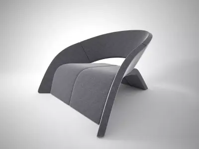 01 YELLER CHAIR 3D model