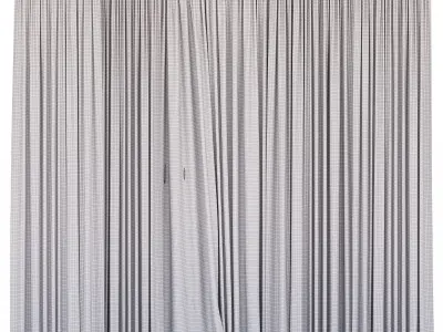 Curtain for interior 01 3D model