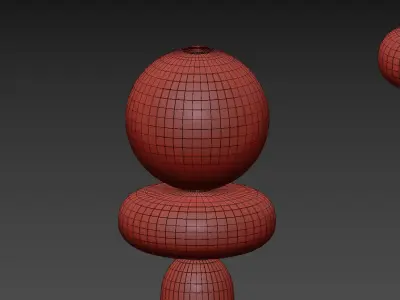 PEBBLES FLOOR LIGHT from Bomma 3D model