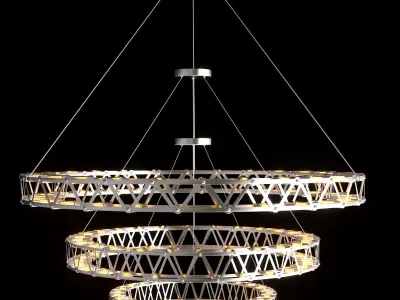 Eiff Pendant Light 3D model