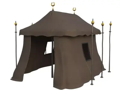 Tent v01 3D model