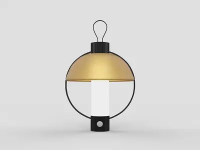 smart light Low-poly 3D model