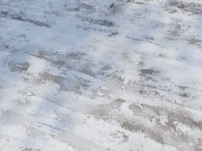 Ultra realistic Snow ground 5 2021 Hq Scan  3D model