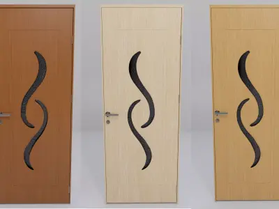 Room Door 3D model buy