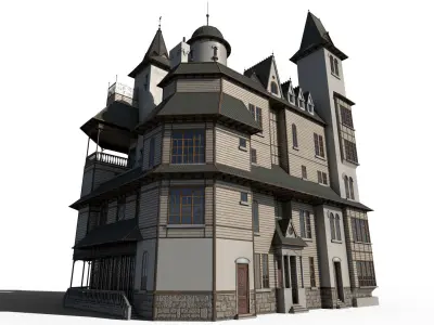 Old Mansion 3D model