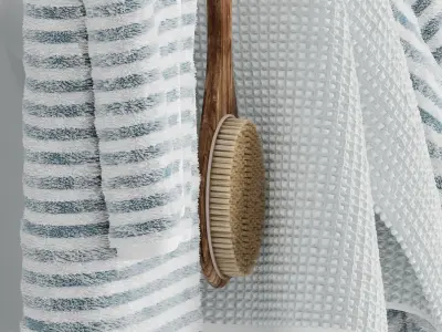 Towels-set4 3D model