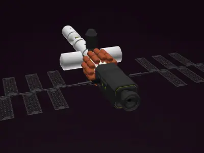 Solar Explorer 3D model