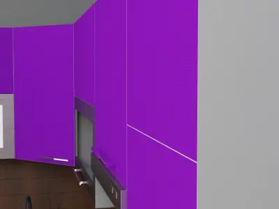 Kitchen design 3D model