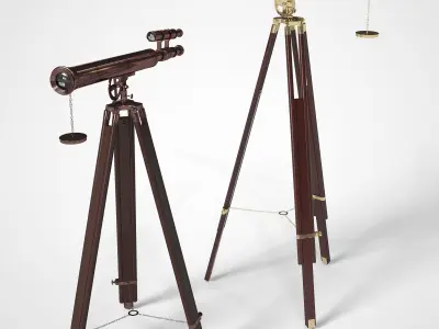 Griffith Astro Telescope 3D model