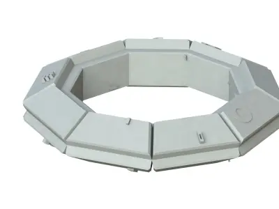 Sci Fi Object No 4153 Low Poly Low-poly 3D model