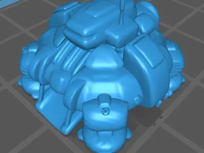 Starcraft Command Center 3D print model