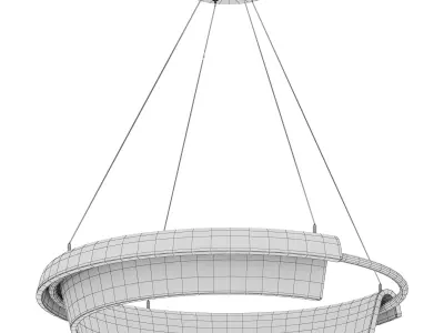 Solstice LED Chandelier 3D model