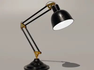 Simple Lamp Free low-poly 3D model