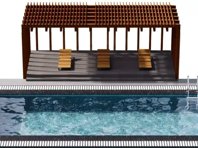 SWIMMING POOL NO17 A 3D model