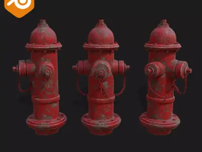Hydrant 3D 3D model