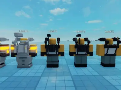 ROBLOX War Machine Trooper  RBXM File Low-poly 3D model