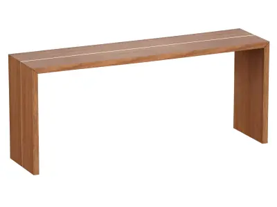 Montana 72x18 Live Edge Console Table Crate and Barrel 3D model