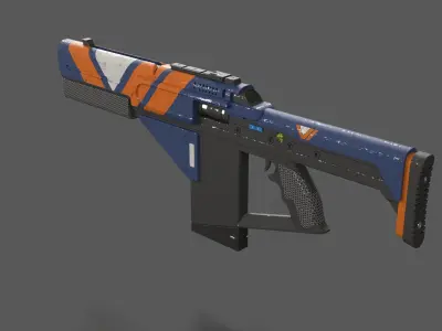 Destiny 2 Main Ingredient Fusion Rifle 3D print model