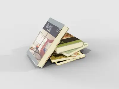 Architectural Books 3D model 3D model