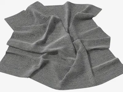 Fabric Set V2 Low-poly 3D model