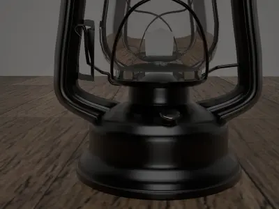LANTERN Low-poly 3D model