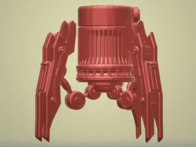 MG2-082023 Concept Mech 3D print model