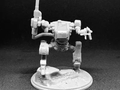 Toad Mecha  3D print model
