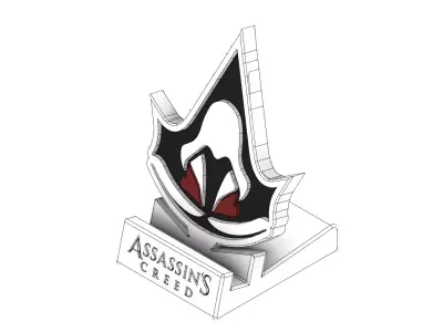 Assassins Creed 2 Standphone or Tablet  3D print model