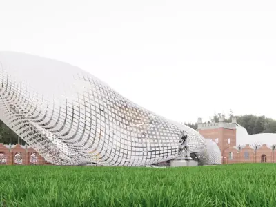 Renovation of Imperial Stable in Peterghof 3D model