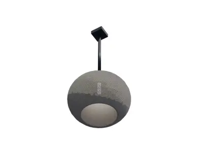 Stamen pendant lamp with pbr materials Low-poly 3D model