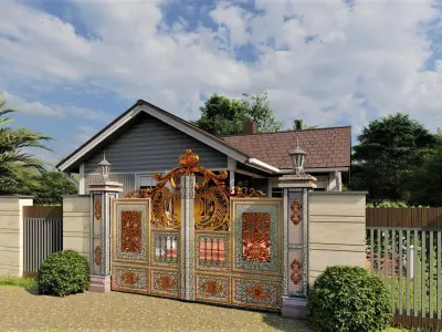 Main Gate 3D model
