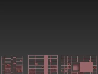 chest of drawers 51 3D model