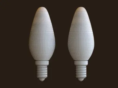 Incandescent Light Bulb 3D model