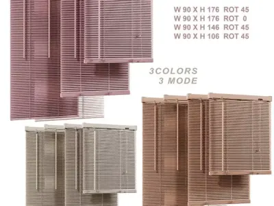 Venetian Blinds05 3D model