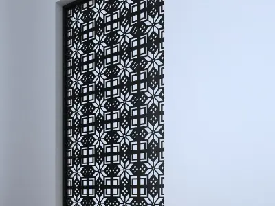 3d screen window Low-poly 3D model buy