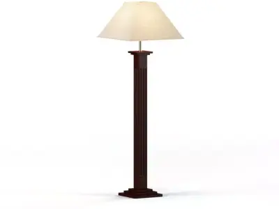 Lamp light Floor classic one 3D model