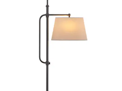 Crestview Berwick Table Lamp CVAER1119 3D model