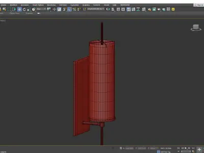 Stefan Sconce Low-poly 3D model