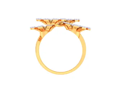 Women Ring Render 3dm STL OBJ FBX Details  3D print model 2