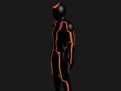 Tron game ready pack 3D model