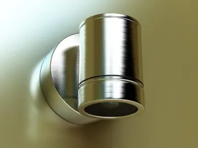 Halogen Lamp 09 Photoreal 3D model