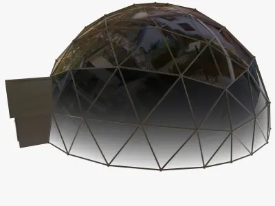 Geodesic Dome 3D model
