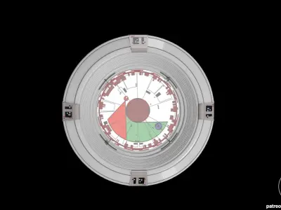 Star Wars Rebel Base Yavin Holographic Table for Action Figures 3D print model