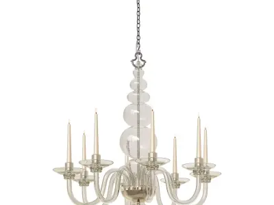 Wilkinson Uncut Georgian Chandelier 3D model