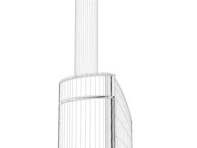 wood stove P Low-poly 3D model