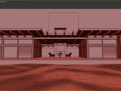 Hood River Residence  3D model