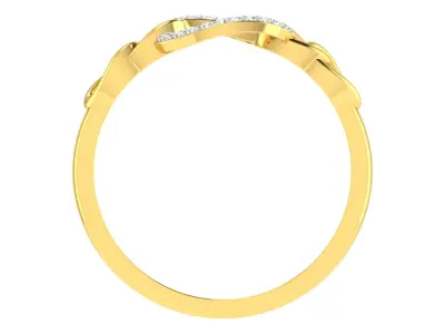Women Ring  Render 3dm STL OBJ FBX MGX Details 3D print model 5