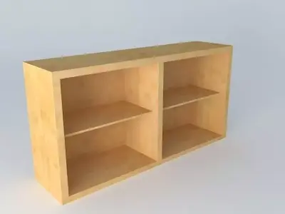 Shelf Cabinet DOORS HZ2FP 6 12 BRW Milano Oak 3D model