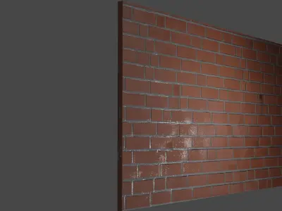 wall 3D square frame 3D model