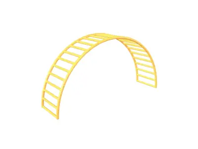 Playground Climbers v1 003 Low-poly 3D model